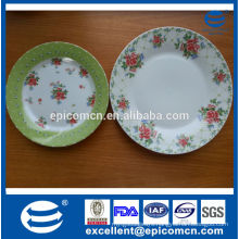 Popular Poland ceramic snack plates, fine porcelain 2 tiers cake stand
